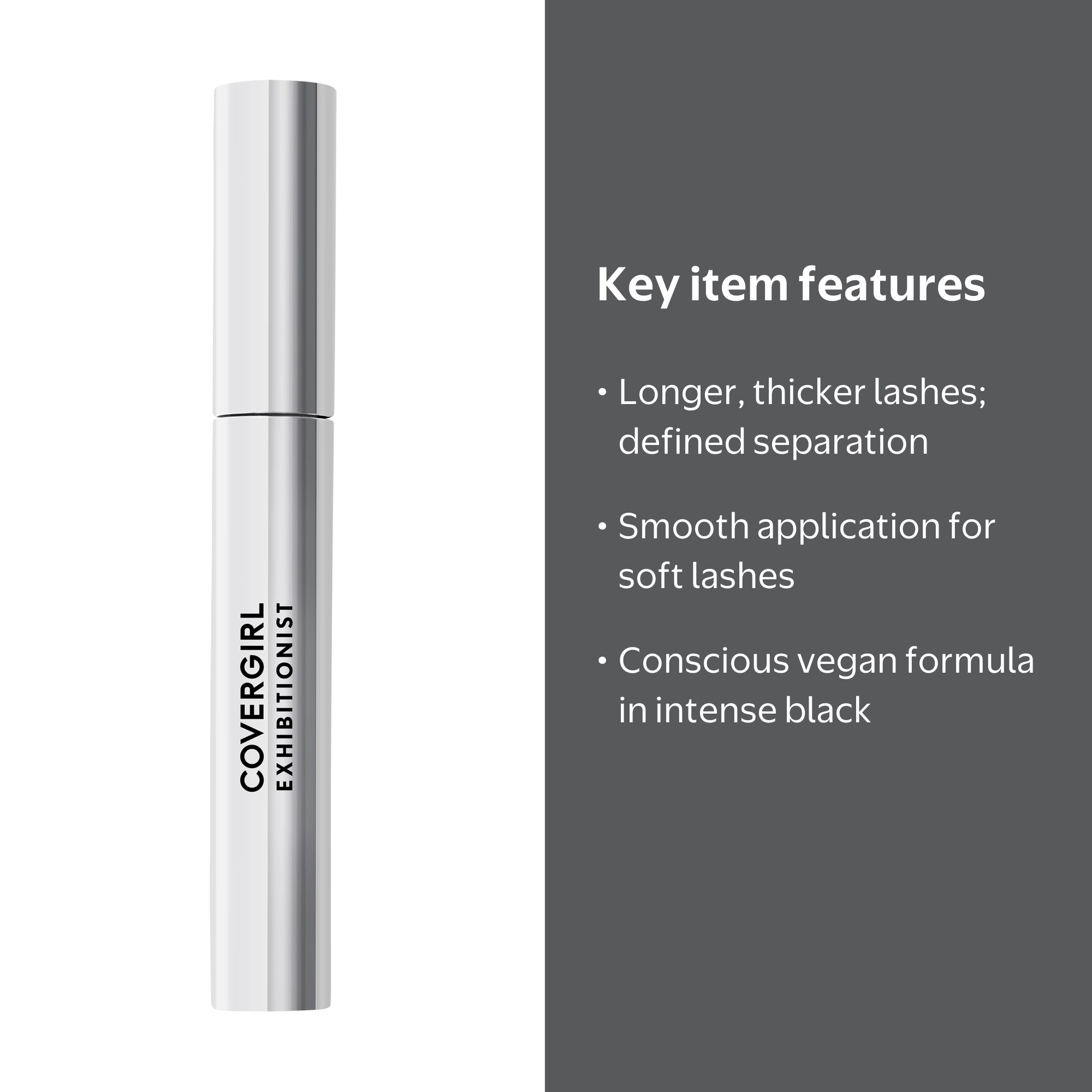 COVERGIRL, Exhibitionist Waterproof Mascara, Very Black, 0.3 oz