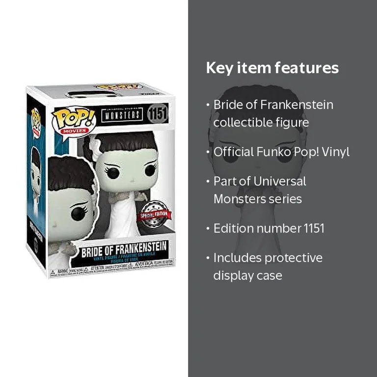 Funko POP! Universal Monsters Bride of Frankenstein 1935 Horror