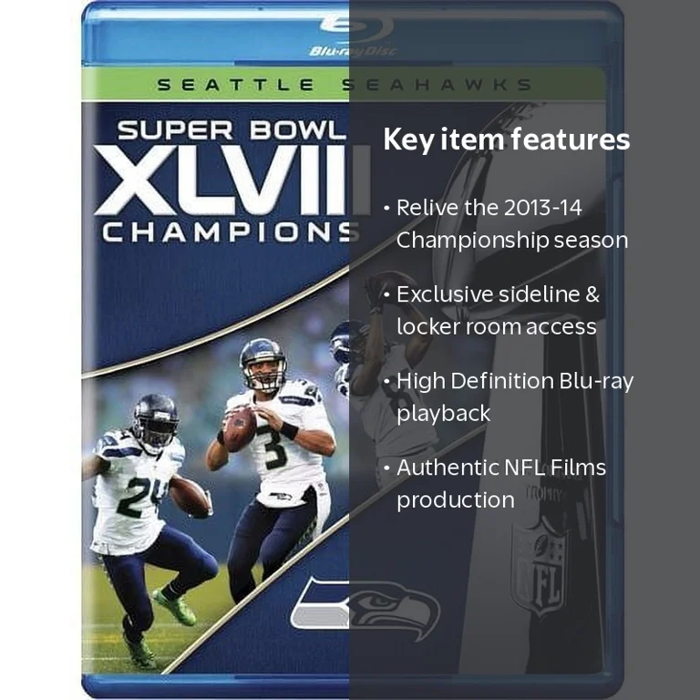 NFL Super Bowl XLVIII Champions (Blu-ray), NFL Productions, Sports