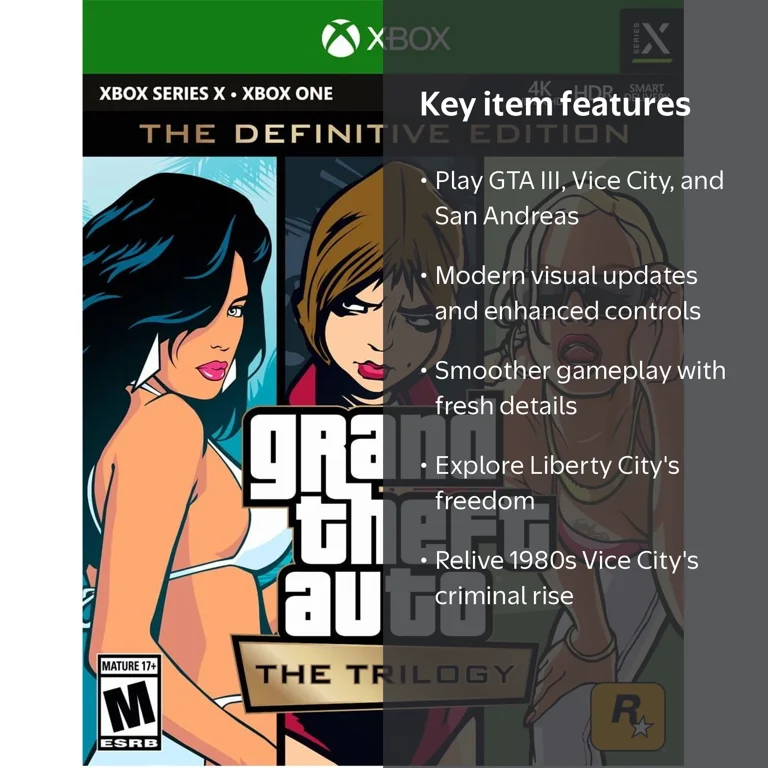 Rockstar's Grand Theft Auto: The Trilogy - Definitive Edition
