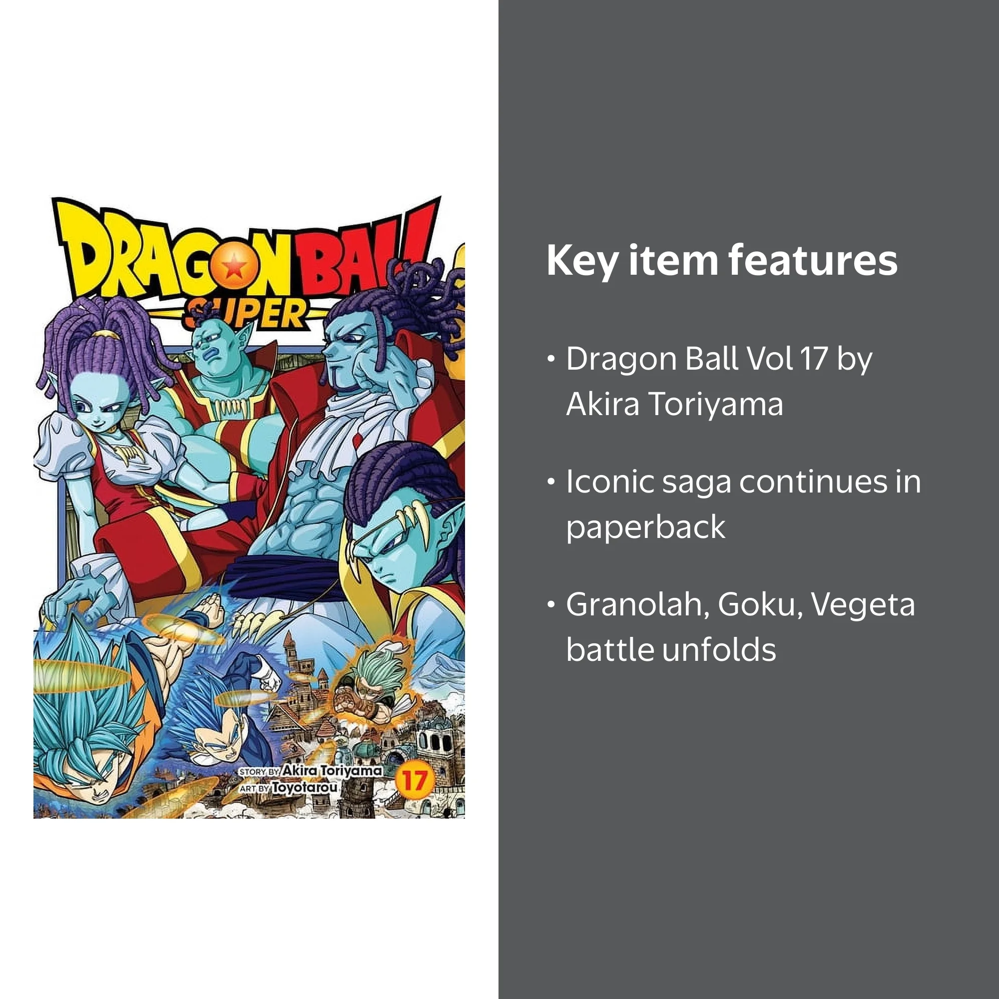 Akira Toriyama, Manga, Dragon Ball Super Vol. 17, Paperback