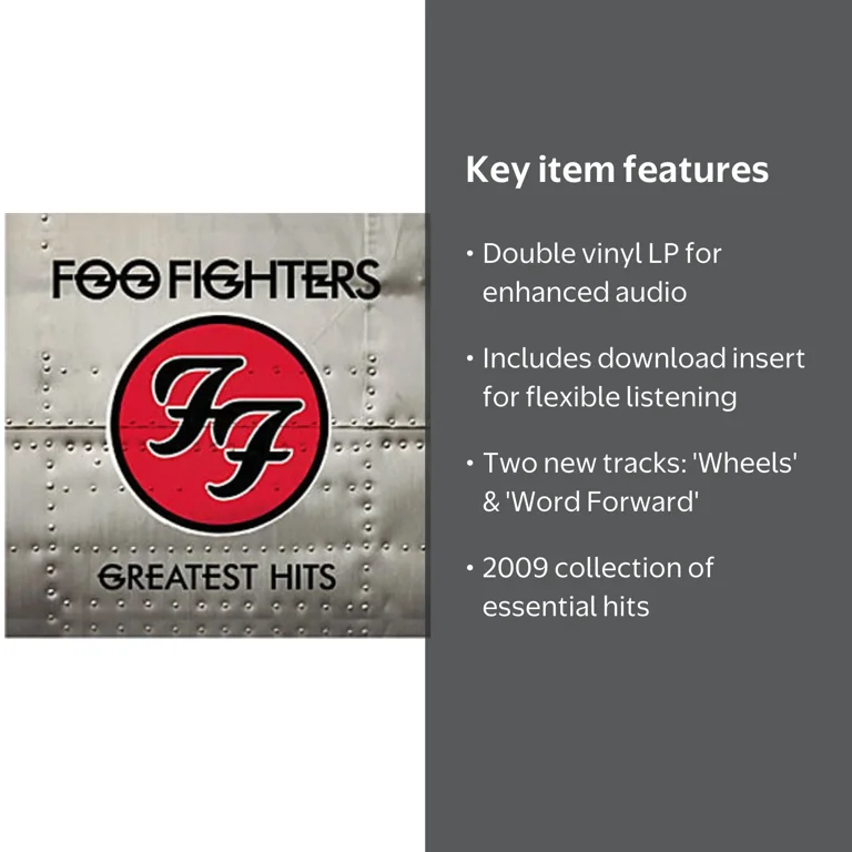 RCA, Vinyl Record, Foo Fighters Greatest Hits, Double LP with