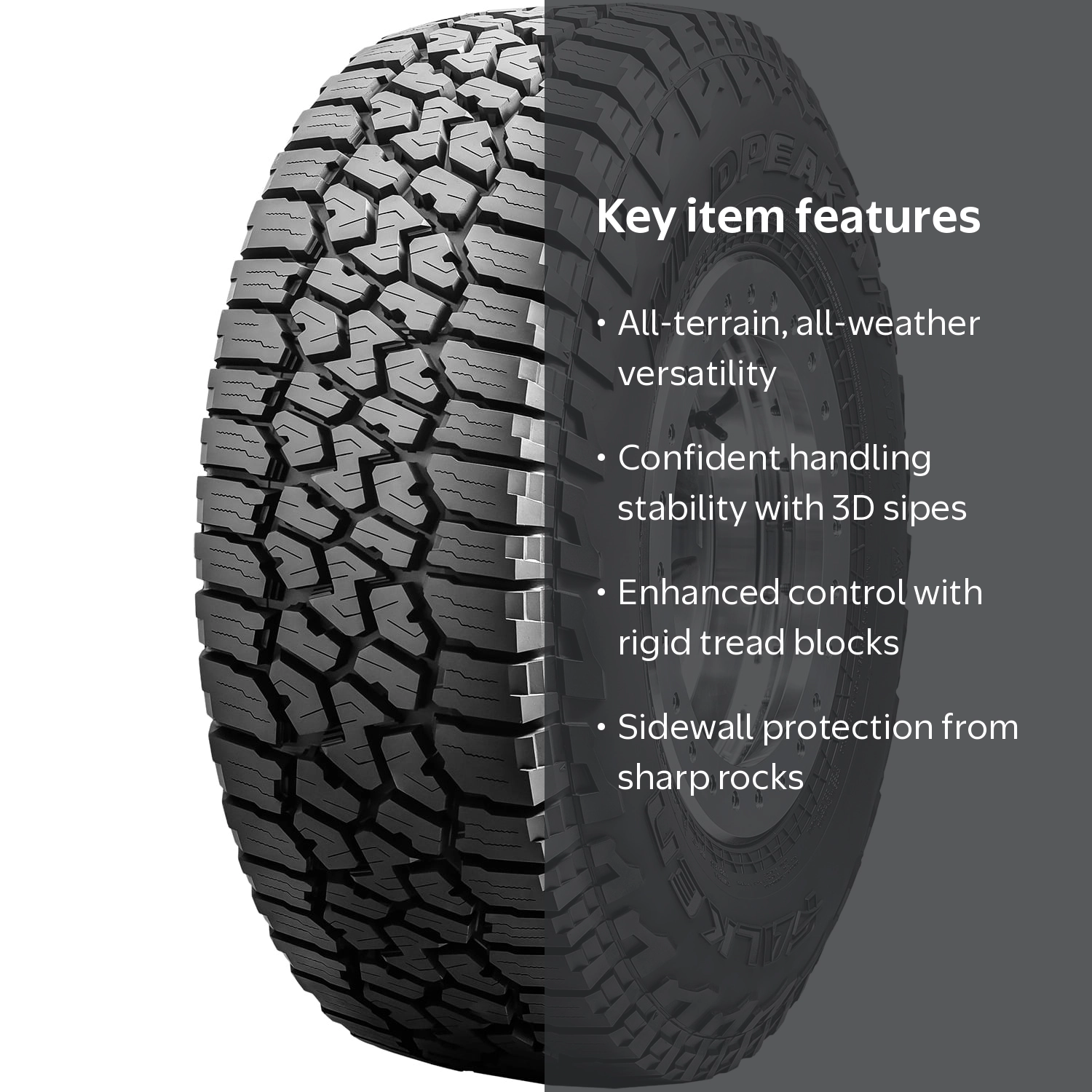 FALKEN WILDPEAK A/T3W LT265/75R16 3本 Falken Wildpeak A/T3W LT245/75R16/10 120/116S BW All Terrain Road