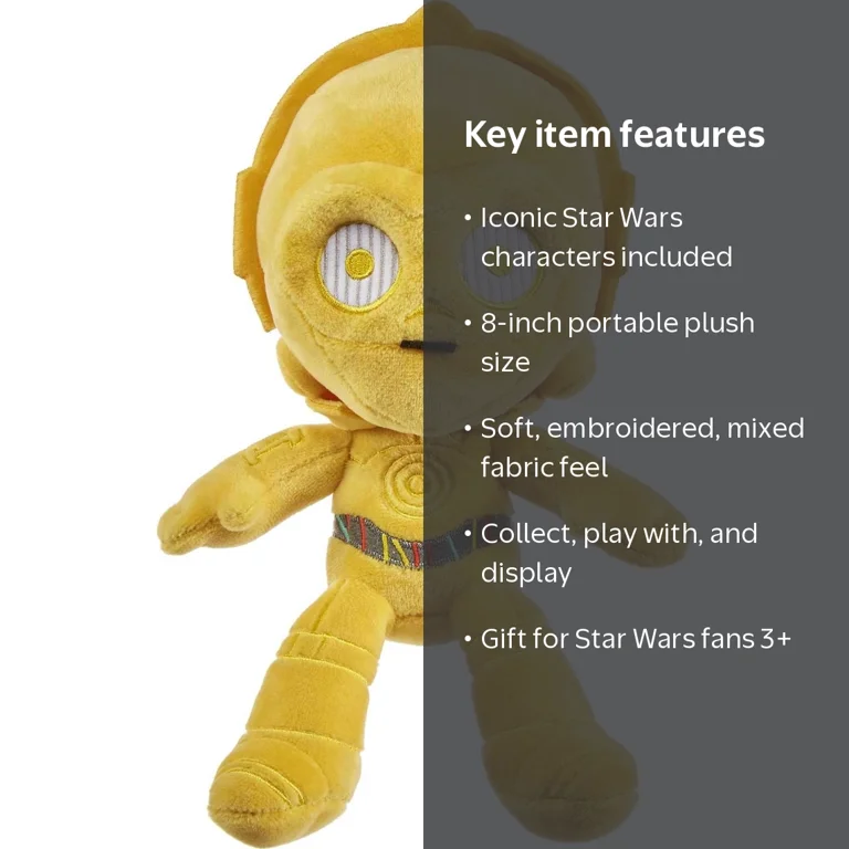Star Wars C-3PO Basic Plush - Walmart.com