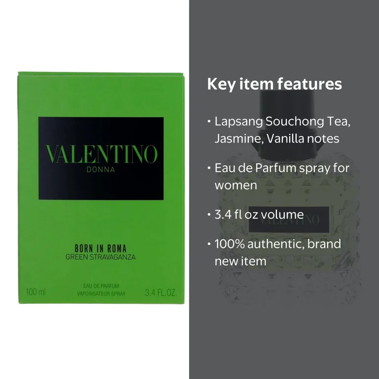 Valentino Donna Born in Roma Green Stravaganza 3.4oz EdP Spray