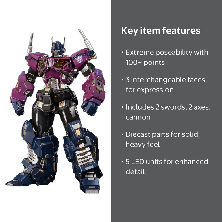 Transformers Kuro Kara Kuri Shattered Glass Optimus Prime Action