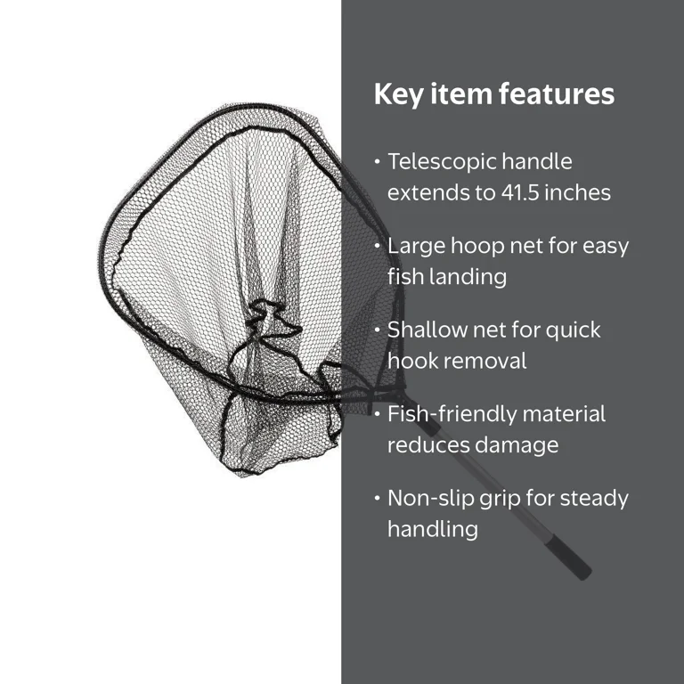 40 mile net fishing 10FT x 65FT Green Gill Nets Beach Seine Drag Nets Hand Made Fishing Equipment Trammel with PVC Foam Float Bobbers and Lead Sinkers : Sports & Outdoors The 6 position telescoping Handle extends to 41.5 in Ozark Trail Premium Telescopic Adjustable