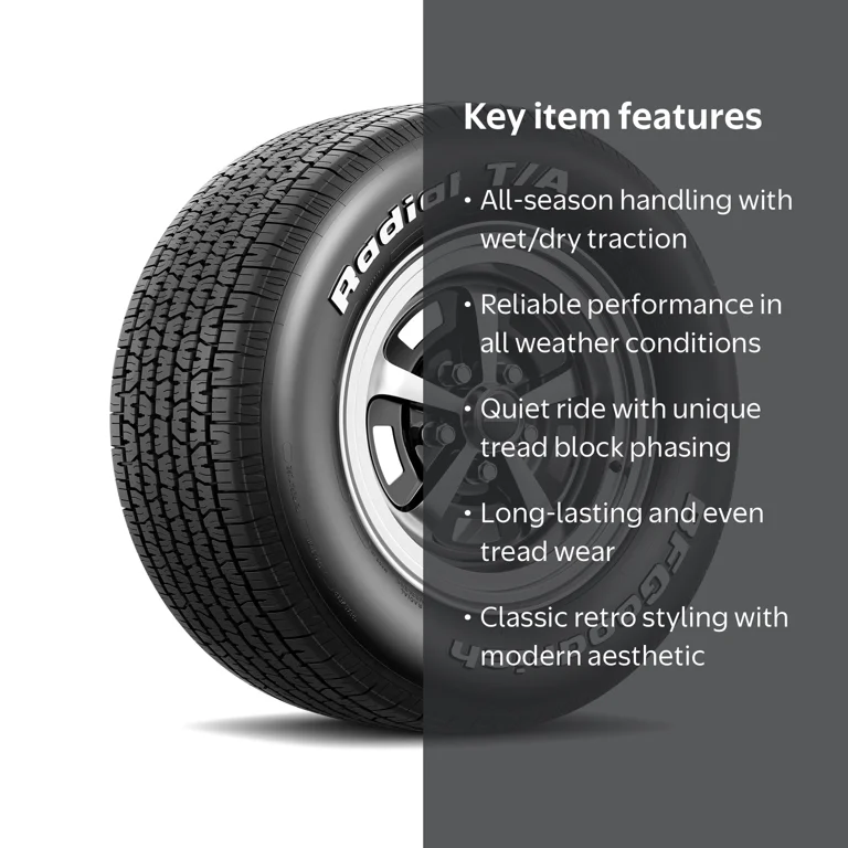 BFGoodrich Radial T/A All-Season P235/60R14 96S Tire - Walmart.com