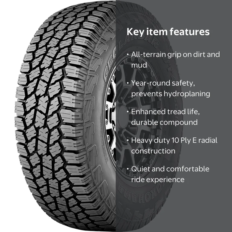 Yokohama Geolandar A/T4 G018 Geo-Shield 285/60R20 125/122S E 10