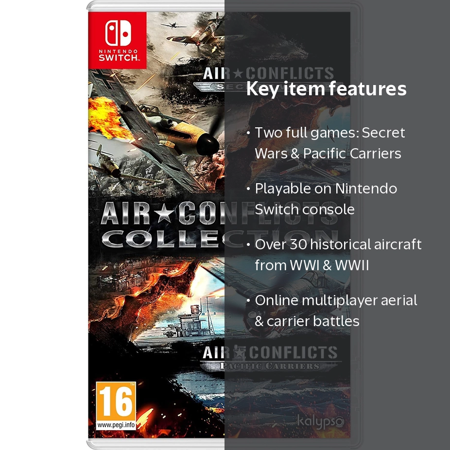 AIR CONFLICTS COLLECTION ( Switch) 国内盤 Kalypso Media's Air Conflicts Collection for Nintendo Switch