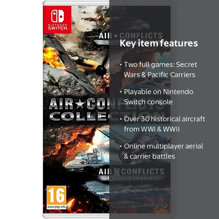 Kalypso Media's Air Conflicts Collection for Nintendo Switch