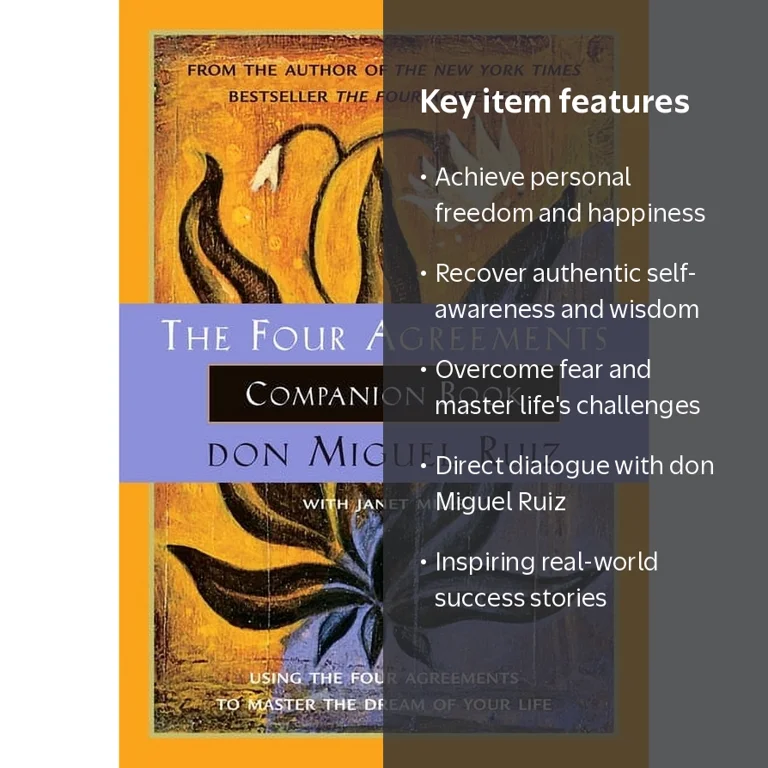 Toltec Wisdom Book The Four Agreements Companion Book: Using the