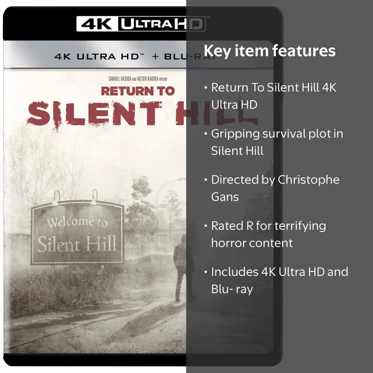 Return To Silent Hill (4K Ultra HD + Blu-ray) Cineverse, Horror