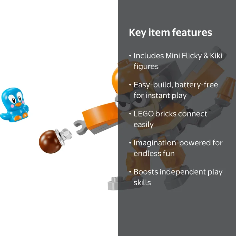 LEGO, Action Toy Set, 30676, Sonic Kiki's Coconut Attack - Walmart.com