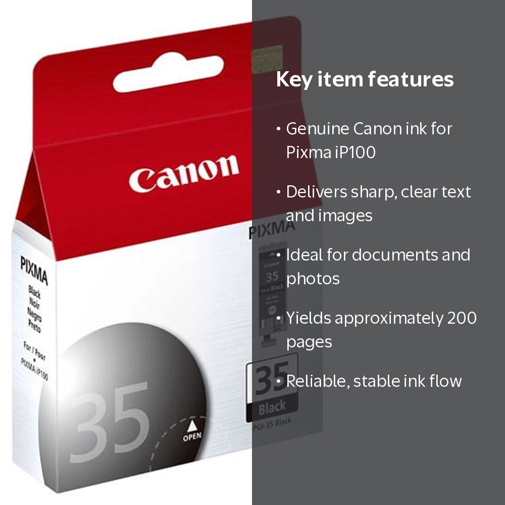 Canon, Monochrome Printer Cartridge, 1509B002, Black - Walmart.com