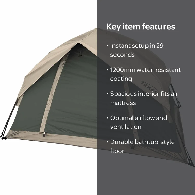Tekari Pisgah Two Person Instant up Tent - Walmart.com
