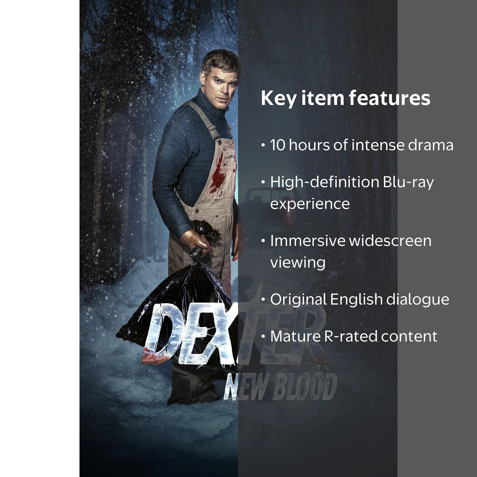 Dexter: New Blood (Blu-ray), Paramount, Drama - Walmart.com