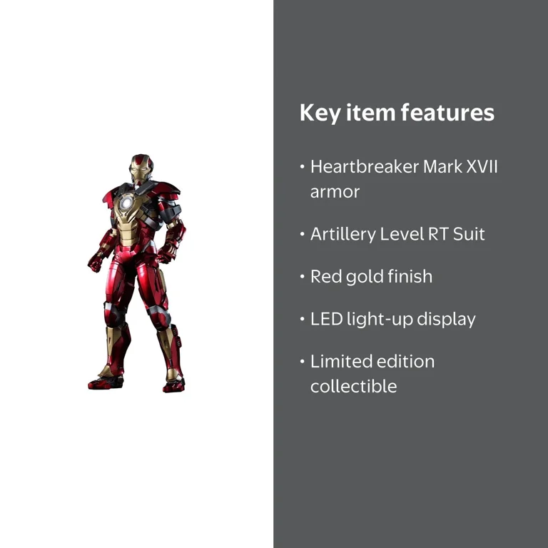 Figure Hot Toys MMS212 - Marvel Comics - Iron Man 3 - Heartbreaker