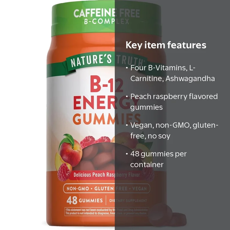 Nature's Truth B-12 Energy Gummies