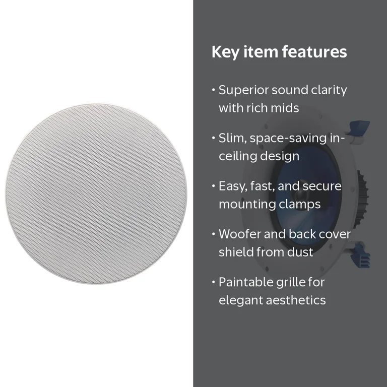 Yamaha, In-Ceiling Speaker, 8