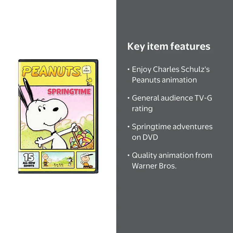 Peanuts by Schulz: Springtime (DVD) - Walmart.com