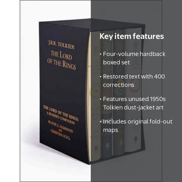 洋書 The Lord of the Rings Boxed Set. 60th ed Lord of the Rings Trilogy Books, 60th Anniversary Edition