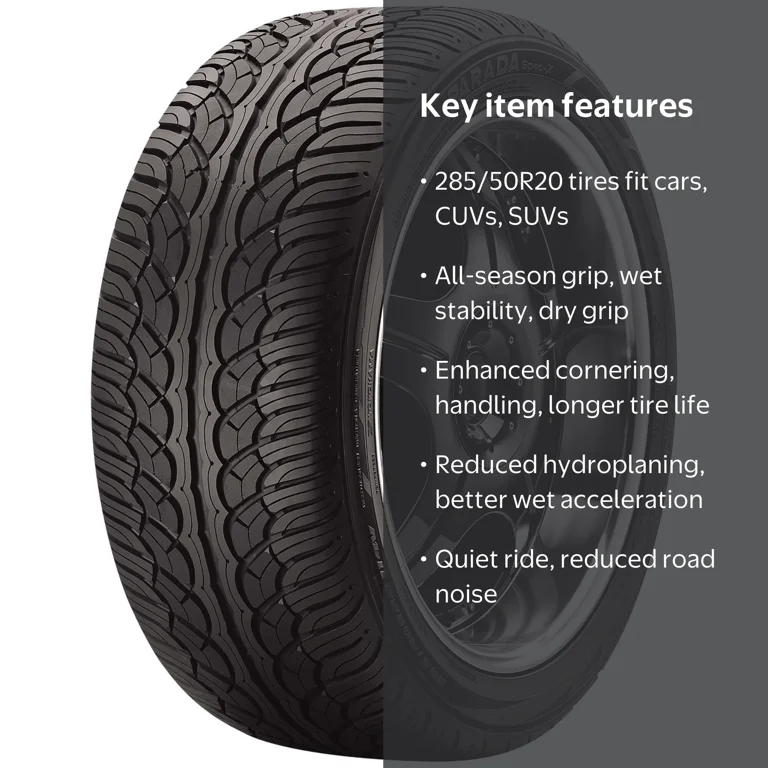 Yokohama Parada Spec-X Performance 285/50R20 112V SUV/Crossover