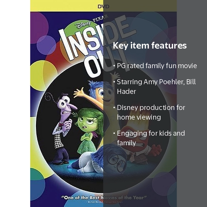 Disney's Inside Out - Original Animated Children's Movie (DVD