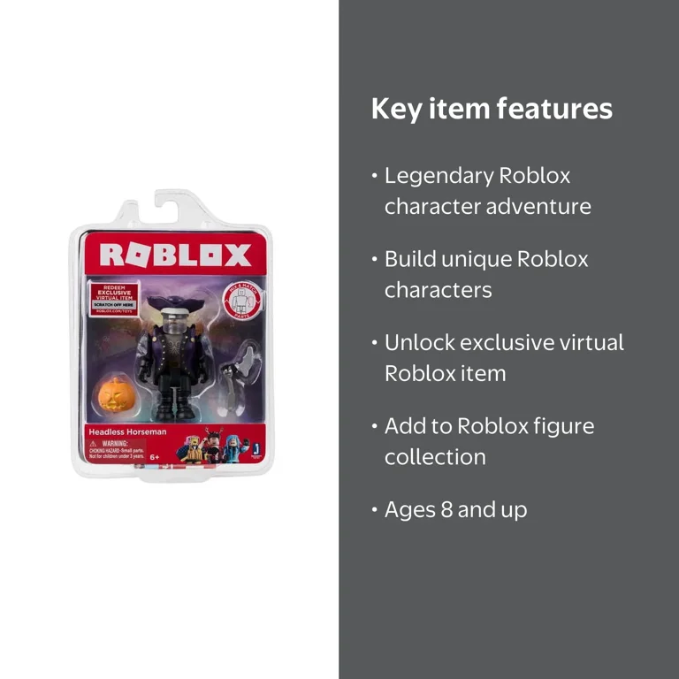 Roblox Action Collection - Headless Horseman Character Figure Pack
