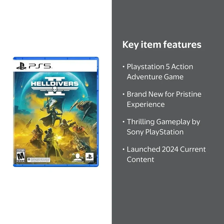 Helldivers 2 for Playstation 5 [New Video Game] Playstation 5