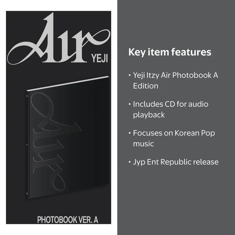 Yeji (Itzy) - Air (Photobook A Ver) - Music & Performance - CD