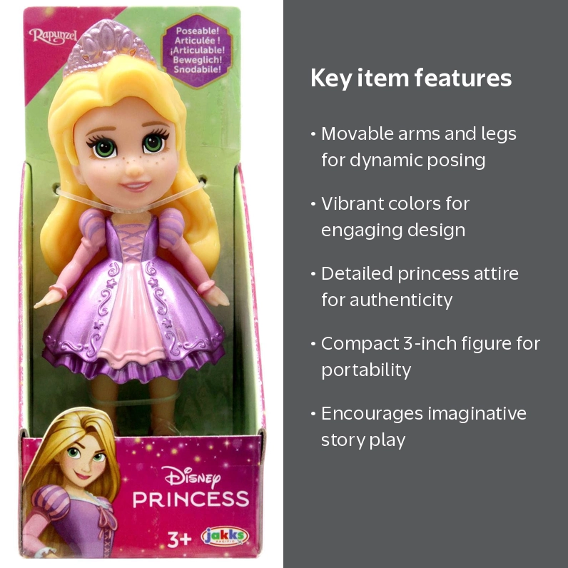 Disney Posable Rapunzel Mini Figure - Walmart.com