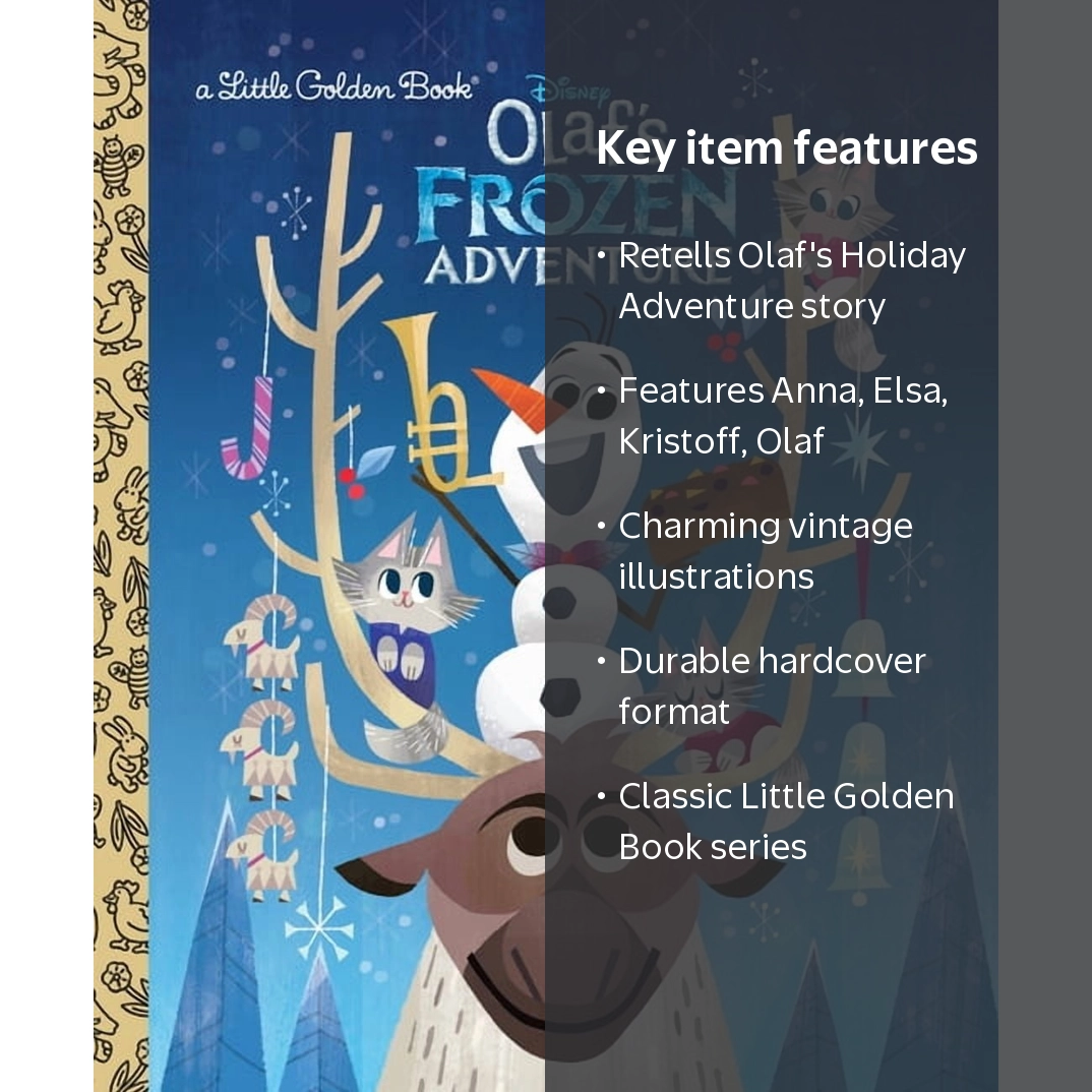 Little Golden Book: Olaf's Frozen Adventure Little Golden Book