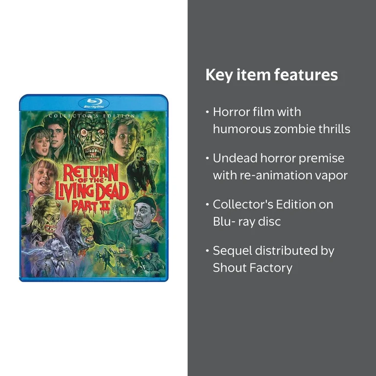 Return of the Living Dead, Part II (Collector's Edition) (Blu-ray