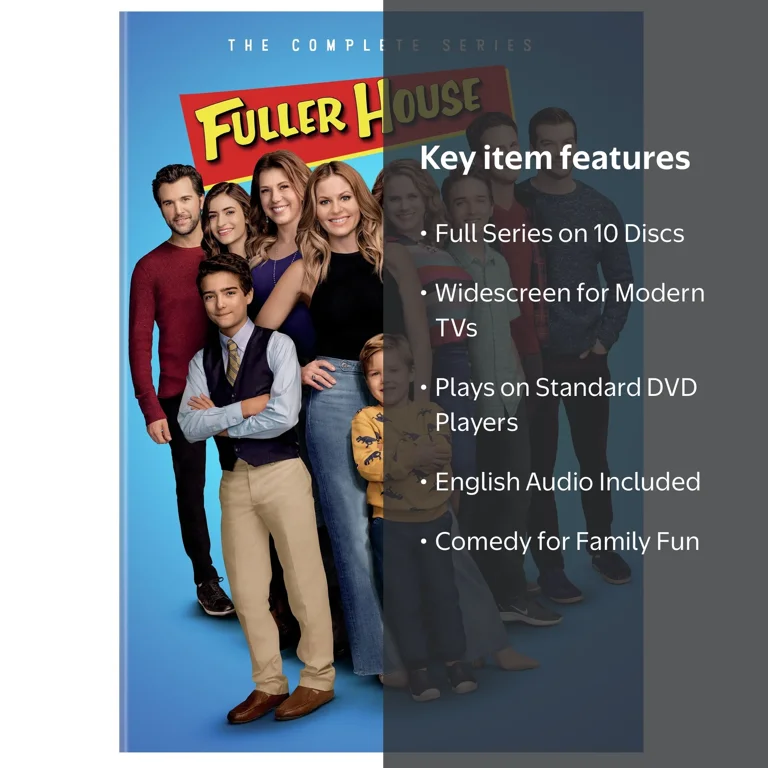 SDS, DVD, Fuller House The Complete Series 10 discs - Walmart.com
