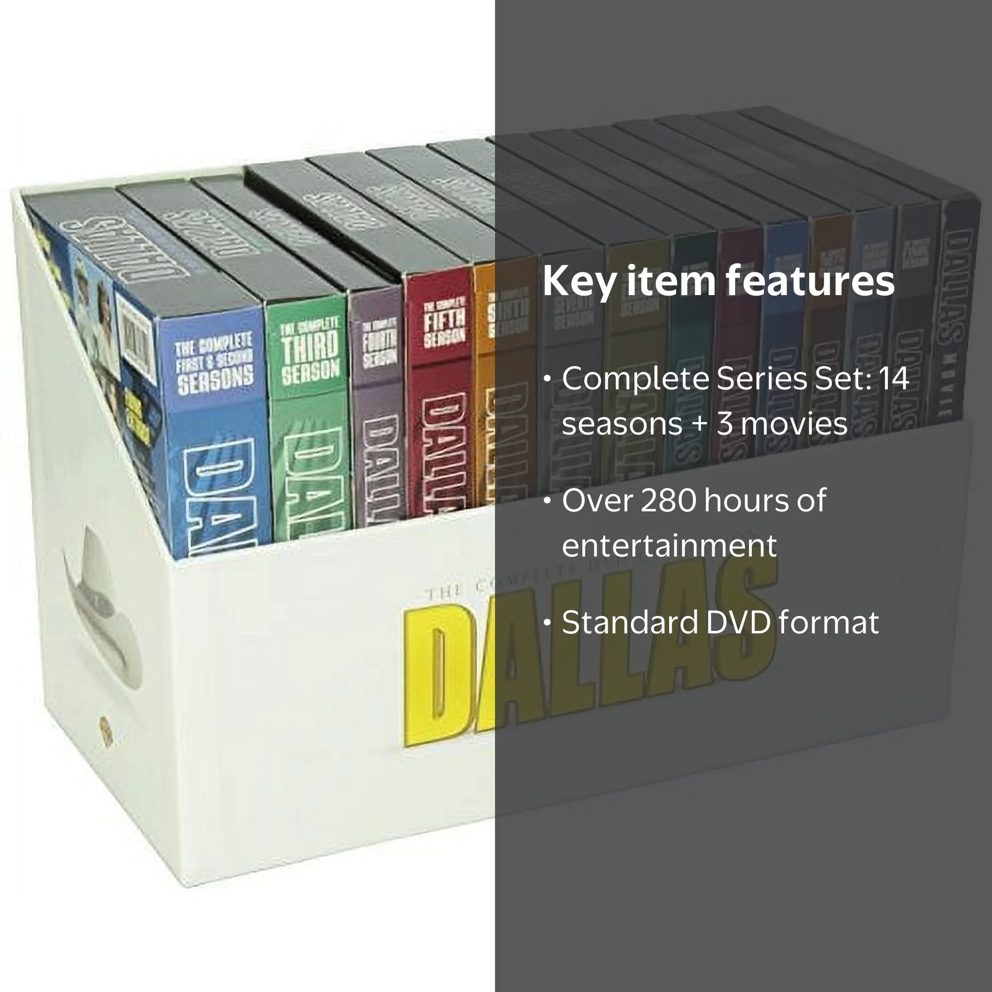 Dallas TV Series: Complete Box Set (Seasons 1-14 & 3 Movies