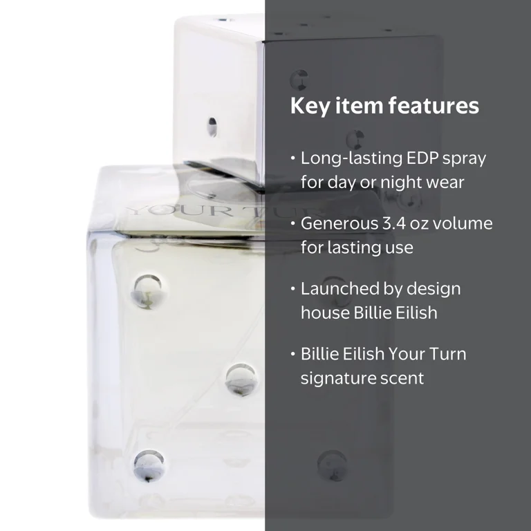 Billie Eilish Your Turn , 3.4 oz EDP Spray - Walmart.com