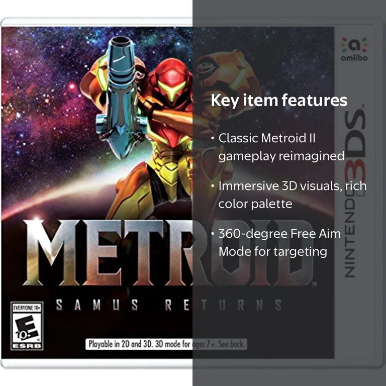 Nintendo Metroid: Samus Returns (ctrpa9ae) - Walmart.com