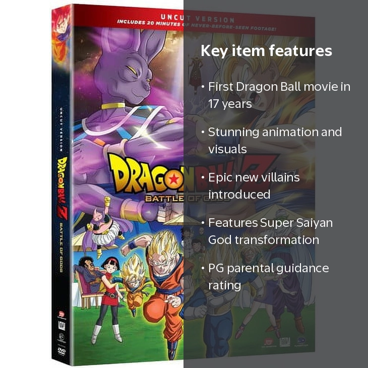 Dragon Ball Z: Battle of Gods (DVD), Funimation Prod, Anime
