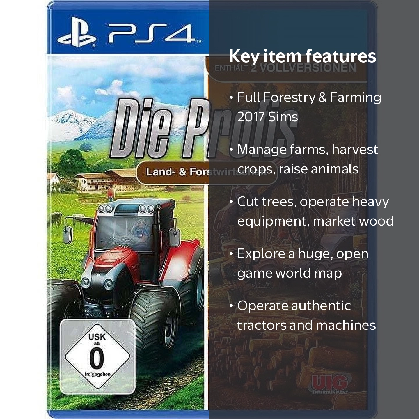 Forestry and Farming Bundle [PlayStation 4] - Walmart.com