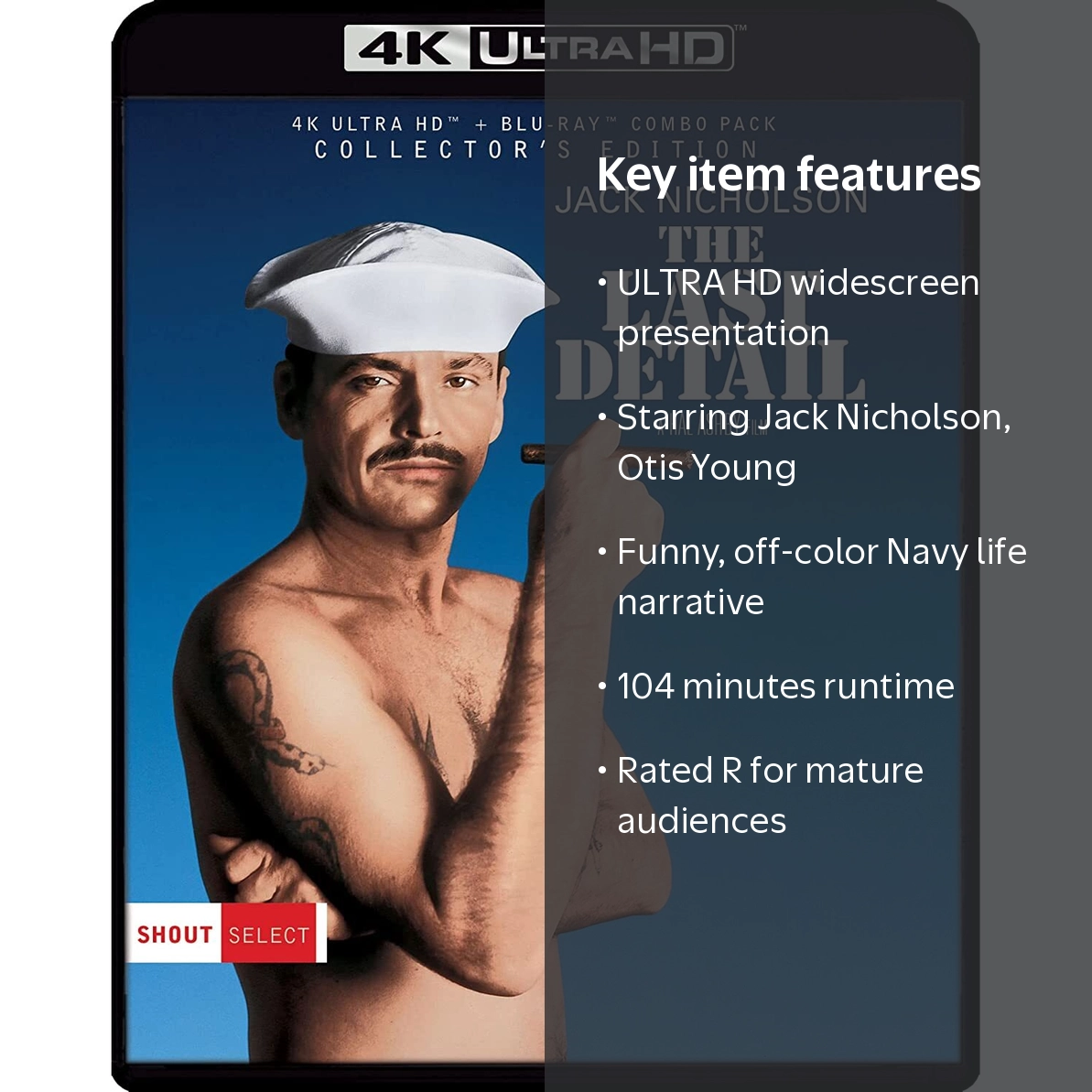 Shout Factory's The Last Detail (4K Ultra HD), Comedy with Jack