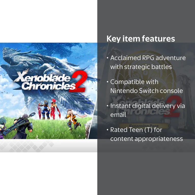 Xenoblade Chronicles 2 + Expansion Pass DLC Bundle - Nintendo