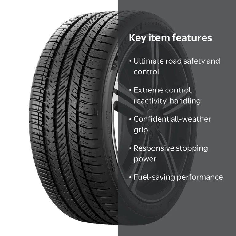 Michelin Pilot Sport All Season 4 All Season 255/45ZR19 104Y XL