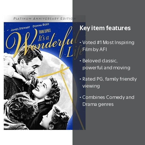Paramount Home Video, DVD, It's a Wonderful Life, 261 mins, PG