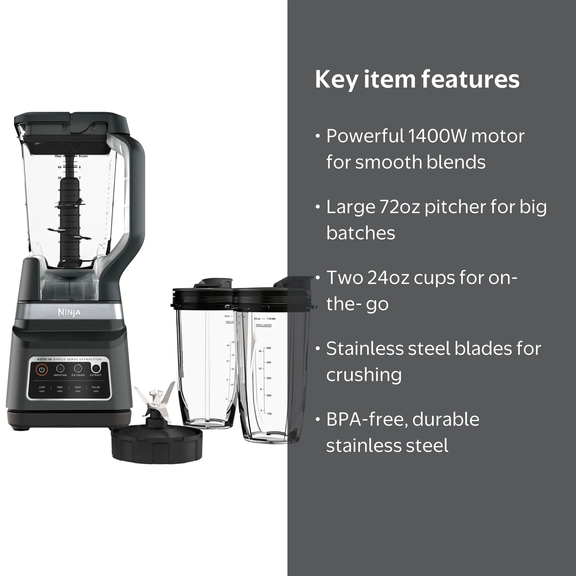 Ninja Blender DUO - Heavy-use blenders for appliance retail