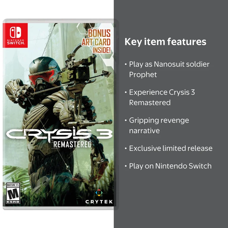 Crysis 3 (Limited Run Games) (Nintendo Switch) - Walmart.com