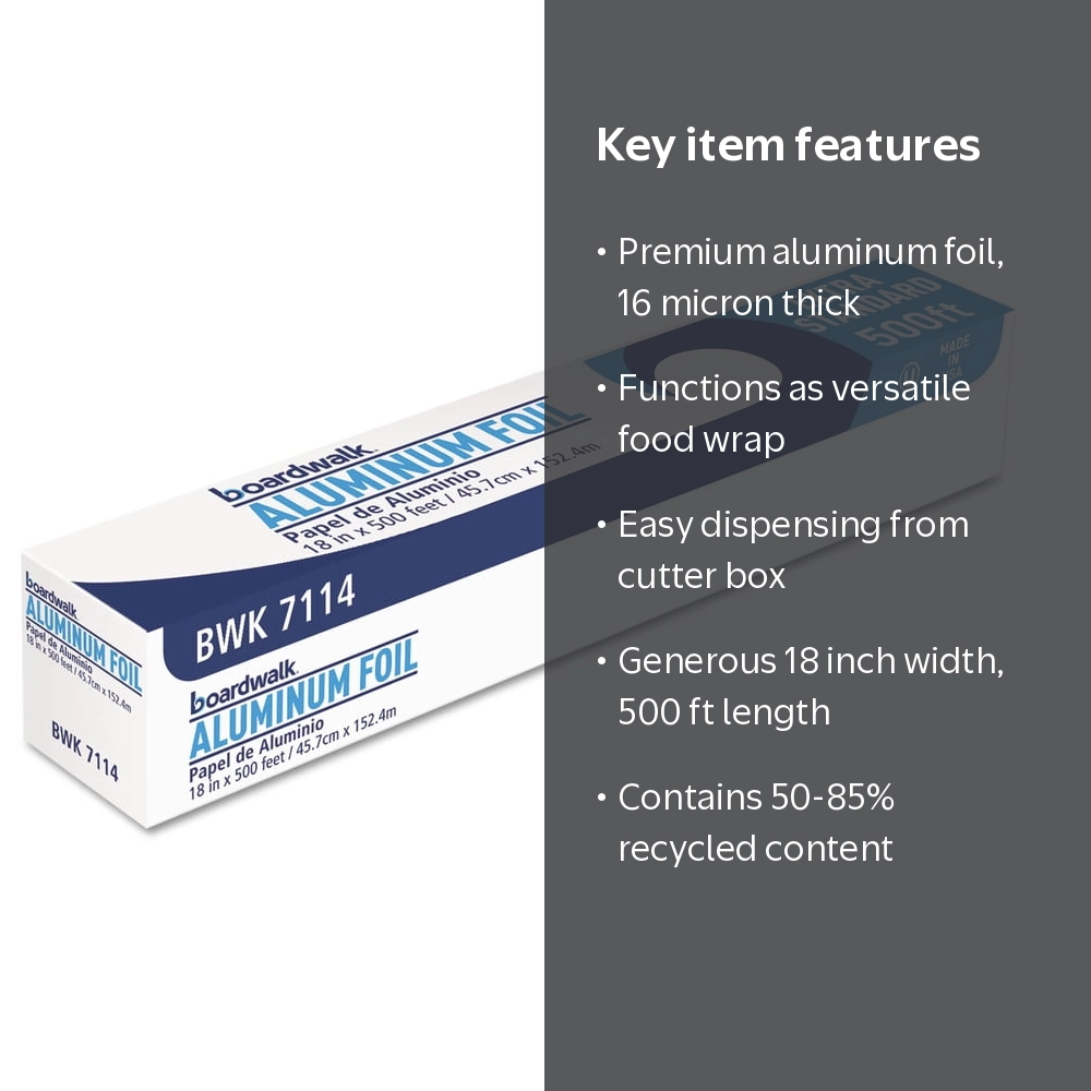 Standard Aluminum Foil Roll 18