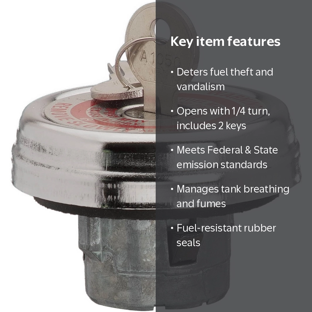 Gates 31670 Locking Fuel Tank Cap - Walmart.com