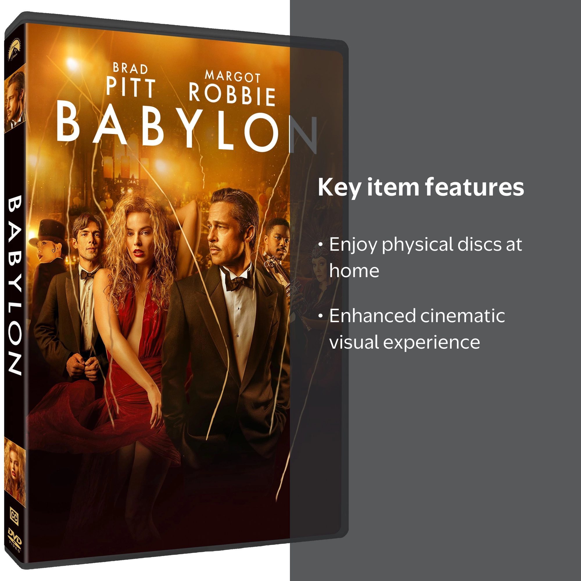 Paramount Home Video, DVD, Babylon Widescreen, Epic Hollywood