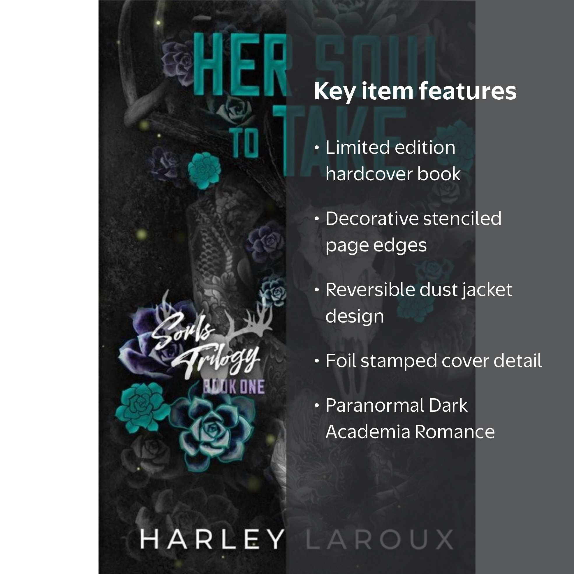 Harley Laroux, Her Soul to Take, Deluxe Special Edition, Hardcover